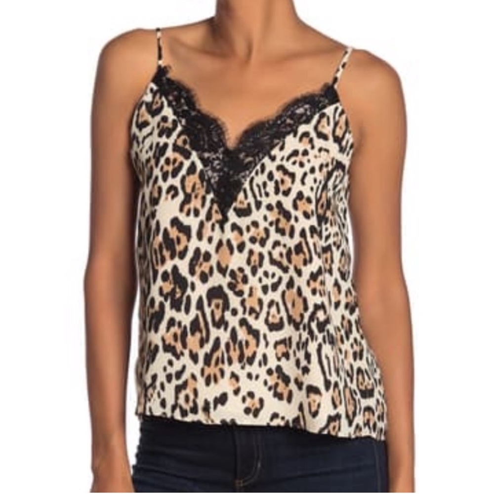 Socialite Cheetah Print Tank Top Size L
